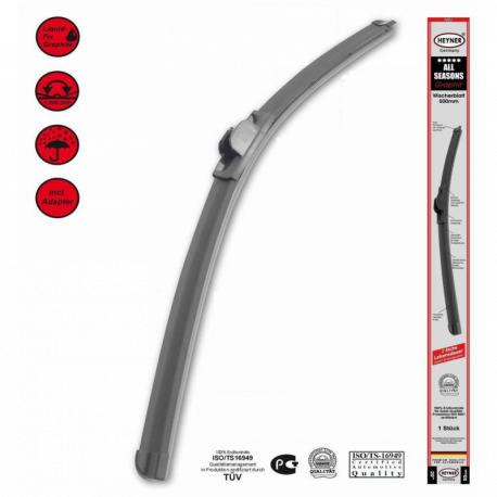 Sada přesných flat stěračů 55+41cm PIN Alfa Romeo HEYNER